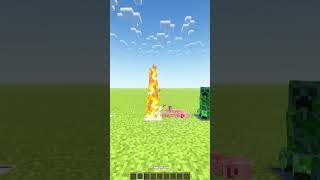 Minecraft  Pointed Dripstone vs Mobs はいよろこんで minecraft shorts [upl. by Anifur483]