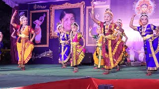 DEVADEVAM BHAJE dance cover by Vanshu baby with team kuchipudidance classicaldance trending [upl. by Eisyak]