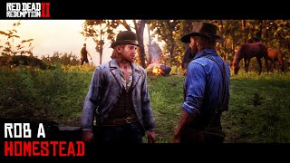 Red Dead Redemption 2  walkthrough  Rob A Homestead [upl. by Lebasiram]