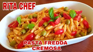 CASARECCE CON CREMA DI CRESCENZA E DATTERINI⭐RITA CHEF  Una Pasta fredda cremosa e profumata [upl. by Phoebe]