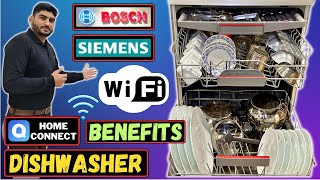 How To Use Bosch Siemens Wifi Dishwasher With Home Connect App  Best Dishwasher 2024  dishwasher [upl. by Lecroy]