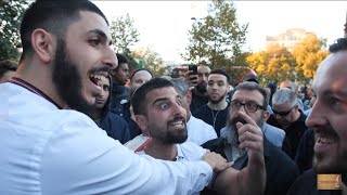 P1  Nice Shot Ali Dawah Vs Jewish Visitor Avi Yemeni  Speakers Corner  Hyde Park [upl. by Uase]