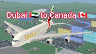 Emirates Full Flight ✈️  Boeing 777  Dubai  Canada  Trip Report  Emirates pilot [upl. by Laforge]