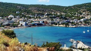 Afternoon at the Agia Marina beach on Aegina island in Greece [upl. by Aneleairam]