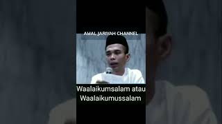 waalaikumsalam atau waalaikumussalam [upl. by Jilleen]