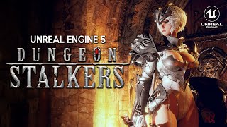 DUNGEON STALKERS New Gameplay Preview  Epic WAIFU DUNGEON RPG in Unreal Engine 5 coming in 2024 [upl. by Nataniel16]