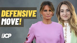 Shailene Woodley DEFENDS sharing Melania Trump’s letter about her husband Donald [upl. by Sillyhp264]