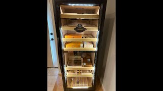 Humidor Build Turning a Wine Fridge into a Humidor [upl. by Laurence]