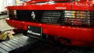 Kreissieg F1Sound Exhaust System TypeR Ferrari Testarossa [upl. by Bolte]