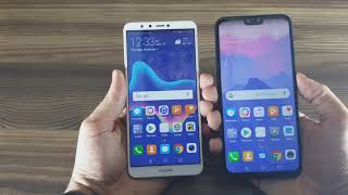 Huawei Y9 2019 vs Y9 2018 [upl. by Auqeenahs447]