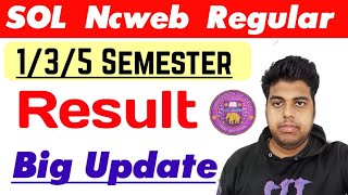 DU SOL 135 Semester Result Update Dec 2023 Exam  Sol Result 135 Semester  Sol Result Update [upl. by Nwadahs]