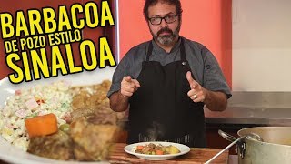 Como hacer barbacoa de pozo estilo Sinaloense  Chef Diego [upl. by Annmaria323]