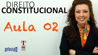 Aula 02  Direito Constitucional  Poder Constituinte Originário [upl. by Aiak]