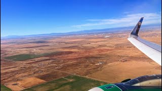 FRONTIER A320NEO ENGINE BUZZ DEPARTURE OUT OF DENVER [upl. by Wynn]