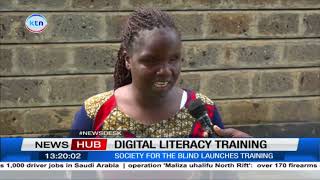 Digital literacy training Over 200 visually impaired person trained [upl. by Ranit]