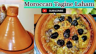 Moroccan Tagine Laham with Raisins and Onions [upl. by Searcy618]