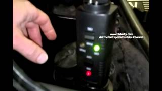 BMW Oil and Inspection Service Reset Procedure On Older BMWs With The Circle Connector [upl. by Ahsinev745]