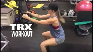 TRX Lower Body Workout [upl. by Eenalem]