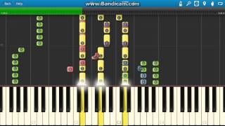 ZZ Top  Gimme All Your Lovin Piano Tutorial  How to play  Synthesia [upl. by Eveivaneg]