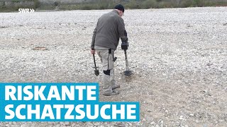 Riskante Schatzsuche auf dem Grund des Rheins  SWR  Landesschau RheinlandPfalz [upl. by Iridissa]