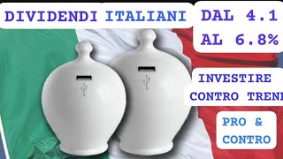 🇮🇹4 AZIONI A BUON PREZZO💶CHE FARE dividendi ftsemib finanza soldi azioni trading [upl. by Olim]