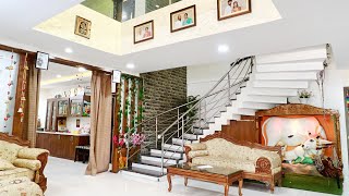 6500 Sqft Triplex villa for sale in gated community Hyderabad  400 Sqyds [upl. by Kallick777]