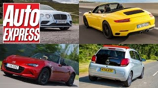 Top 10 best convertibles [upl. by Baillieu]