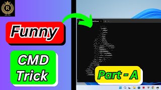 Funny CMD Commands  Part  A  CMD Commands Ki Funny Tricks [upl. by Shlomo546]