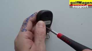 Paradox alarm system REMOTE control how to change battery [upl. by Derreg]