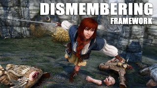 DISMEMBERING FRAMEWORK  Skyrim Mods Watch [upl. by Dario]