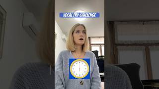 Vocal fry challenge Qual è il tuo record 😉👍🏻 tecnicavocale vocalexercises vocalcoach [upl. by Alikahs]