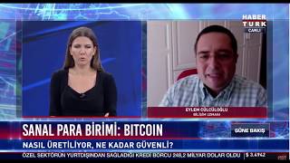 Habertürk TV  Eylem Cülcüloğlu  Bitcoin  Canlı Yayın  1992017 [upl. by Urissa]