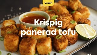 Krispig panerad tofu tofu nuggets  Yipin – tofun från Sverige [upl. by Thorley]