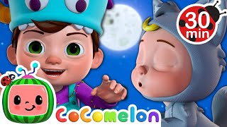 Halloween Finger Family  Cocomelon  Kids Cartoons amp Nursery Rhymes  Moonbug Kids [upl. by Saul538]