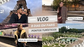 VLOG 8 DIAS EM PARIS  REALIZEI O MEU SONHO  VIAGEM EUROPA VISITEI OS PRINCIPAIS PONTOS TURÃSTICOS [upl. by Hploda]