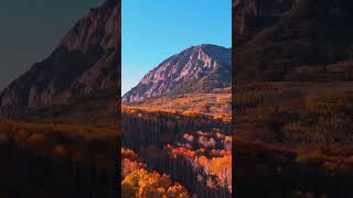 Kebler Pass Colorado Fall 2024 dronevideo fall fallcolors colorado [upl. by Hairej497]