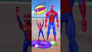 PoiPoiPoiPoiPoiPoiPoPi Baby Spider man Fight Joker  Marvel Toys shorts funny [upl. by Kiona]