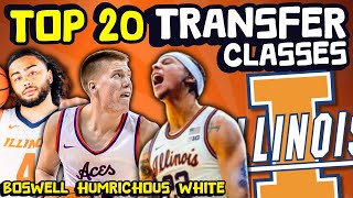 Meet The Transfers  Illinois  Top 20 College Basketball Transfer Portal Class Rankings [upl. by Mehetabel]