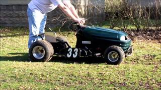 Briggs V Twin Racing Mower [upl. by Arlo]