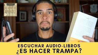 ¿Escuchar audiolibros es lo mismo que leer ¿O es hacer trampa [upl. by Khichabia]