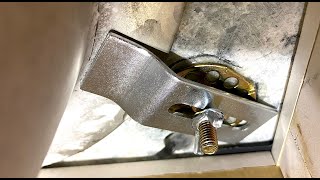 Installing Undermount Sink Clips  Granite  Quartz countertop [upl. by Noynek]