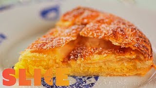 Slice Delicious French Almond Pastry [upl. by Emlen]