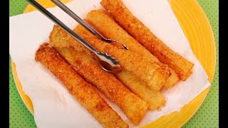 Canudinhos De Queijo Deliciosos Com Apenas 2 Ingredientes [upl. by Ulberto]