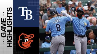 Rays vs Orioles Game Highlights 91723  MLB Highlights [upl. by Adnola150]