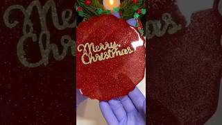 christmas resincoasters resinornaments diy resincrafts [upl. by Ellenor]