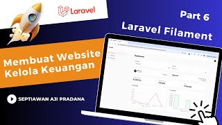 Tutorial Laravel Filament  Membuat Website Kelola Keuangan Part 6 Membuat Dashboard Statistik [upl. by Yvonner161]