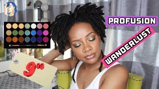 Eyeshadow Look Using Profusion Wanderlust Palette  Wearable Tutorial [upl. by Michiko]