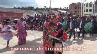 carnaval de tinicachi 2017 lomar producciones [upl. by Eikkin971]