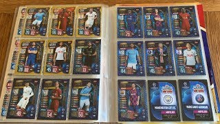 FULL BINDER UPDATE MATCH ATTAX 20192020 [upl. by Disraeli210]