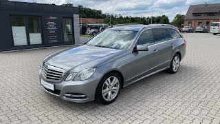 Mercedes E 200 T CGI BlueEfficiency Automatik Avantgarde [upl. by Merrili]